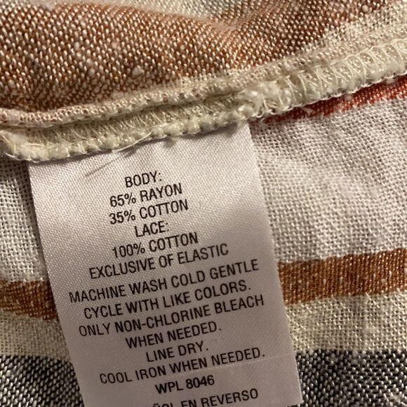 STYLE & Co Cold Shoulder Women’s Shirt - Picture 8 of 8